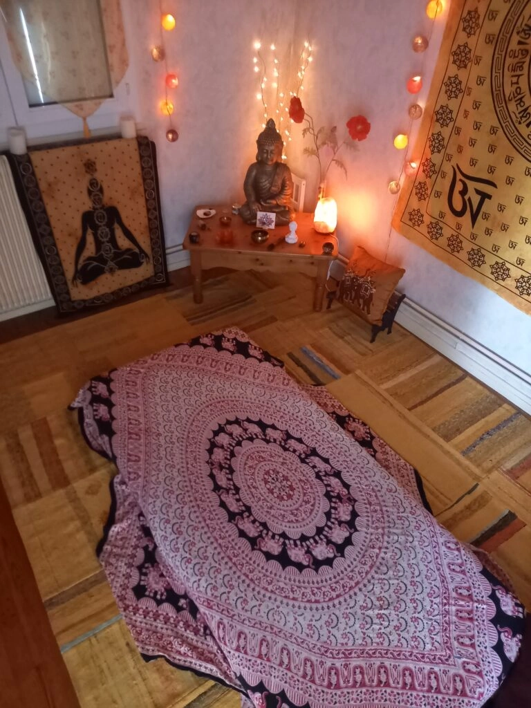 Massage sensitif de reconnexion — soin profond du corps et de l'esprit